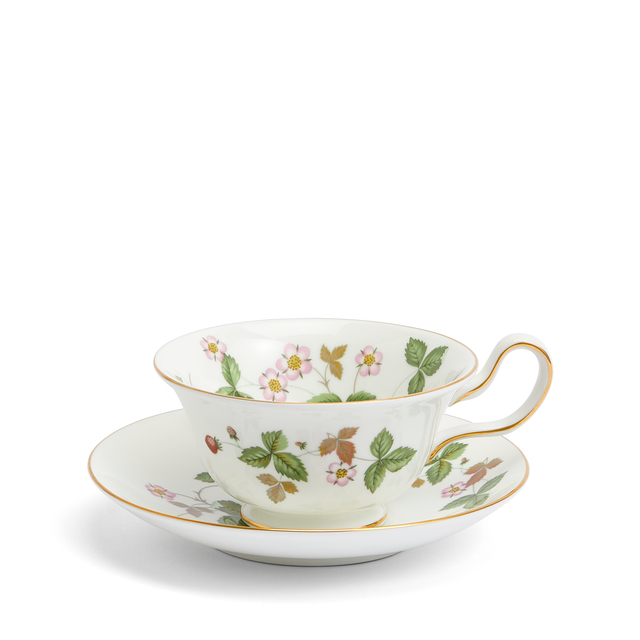 Wild Strawberry Teacup & Saucer - Wedgwood®